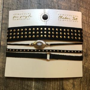 Boho Free People Choker Set